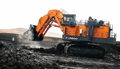 Hitachi EX5600 Mining Excavator with Advanced Features and Operation